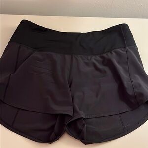 Women's Black Athletic Shorts